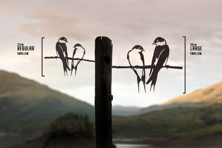 Pair of Swallows - Large
